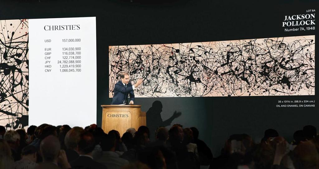 Un Pollock de USD 181 millones sacude el mercado del arte