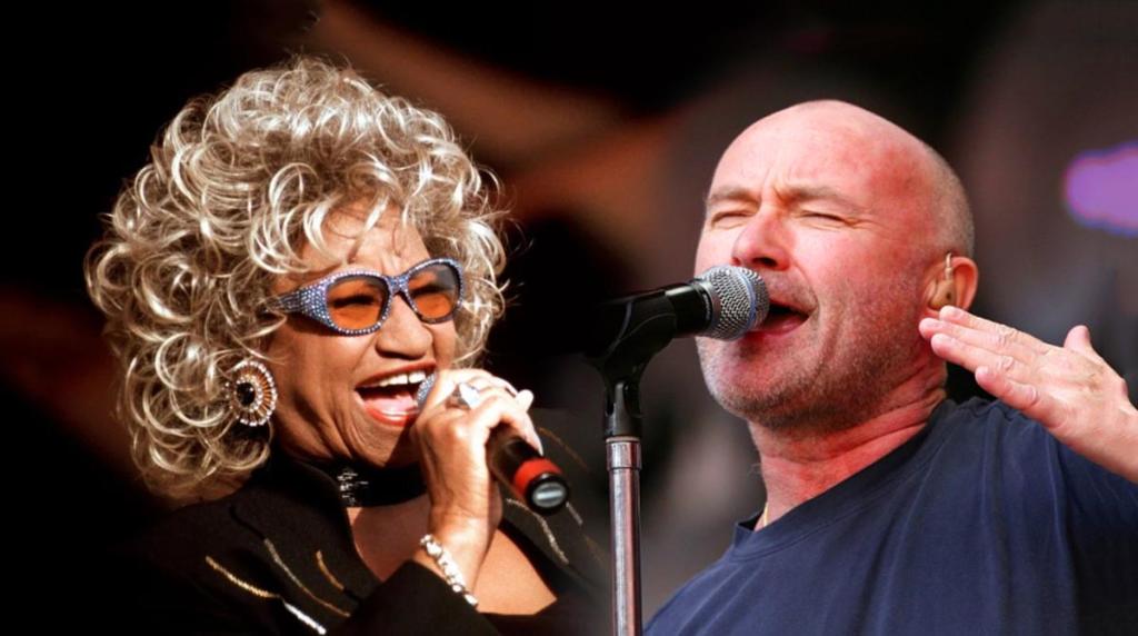 ¿Qué tienen en común Celia Cruz y Phil Collins, aparte del innegable talento musical?