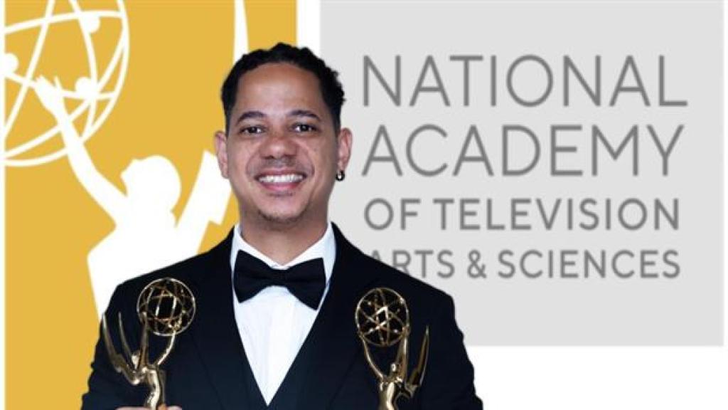 Dominicano brilla en EE. UU.: Isaías Alberto Reyes gana dos premios Emmy