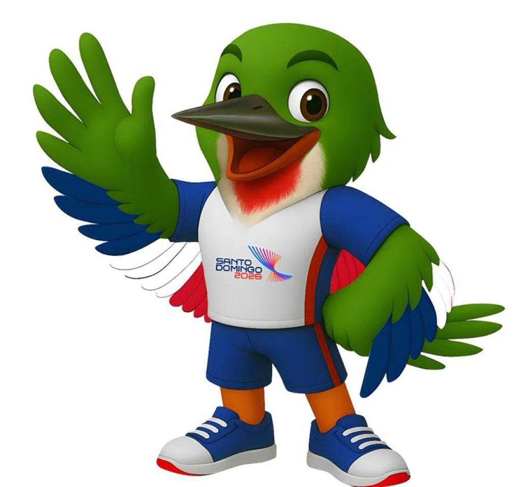 Colí es la avecita que representará a RD en los JCC Santo Domingo 2026
