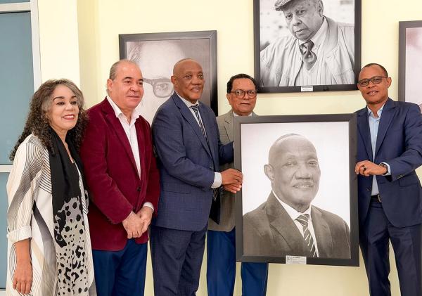 La Biblioteca Nacional Pedro Henríquez Ureña incorpora a Mateo Morrison a su galería de grandes autores