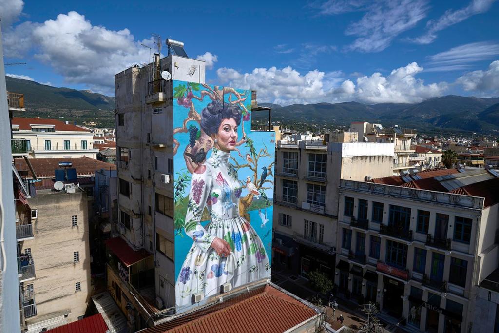 Un mural de Maria Callas en Kalamata es coronado como el mejor del mundo en 2025