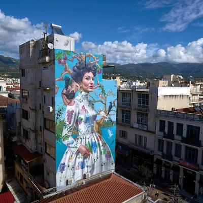 Un mural de Maria Callas en Kalamata es coronado como el mejor del mundo en 2025